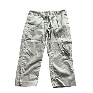 ◽️VERA WANG: Women’s 14, beige straight leg pants w/pockets, preowned◽️